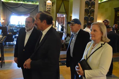 A Dinner with Education Minister Yoav Kisch