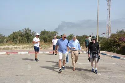 Israel Heritage Visits Remnants of Kfar Gaza, May 2024