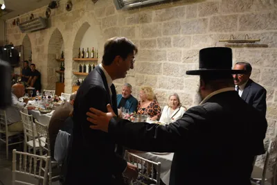 IHF Meets Likud MK Boaz Bismuth