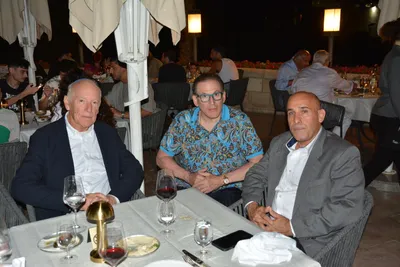 Melaveh Malkah with Brigadier Gen. Amir Aiviv