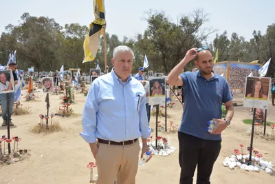 Israel Heritage Foundation Visits the Site of the October 7, 2023 Nova Music Festival Massacre, May 2024