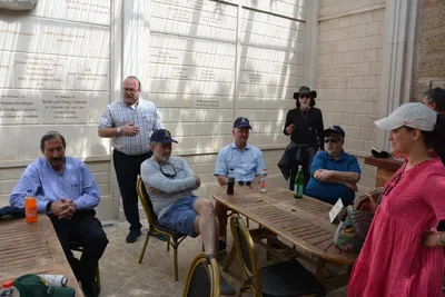 IHF Delegation Visits Old City, May 2024
