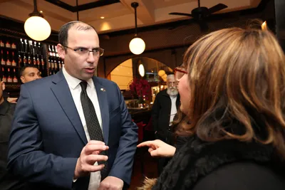 MK Simcha Rothman w/ IHF Jan 2023/Shvat 5783 (photos by Josh Justic)