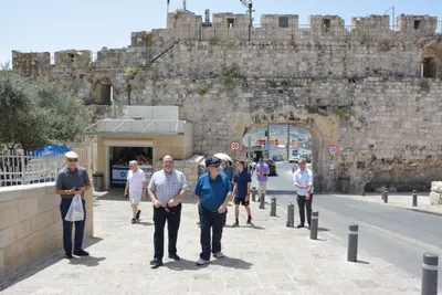 IHF Visits The Kotel's Underground Tunnels, May 2024